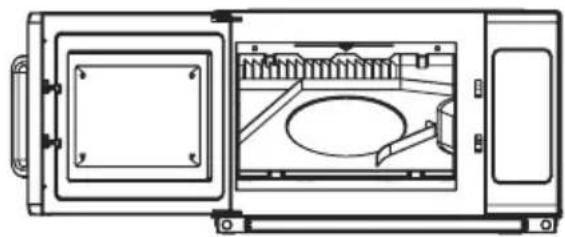 Hendi 281444 - Rimozione copertura del magnetron Rimontaggio della copertura del magnetron - 3