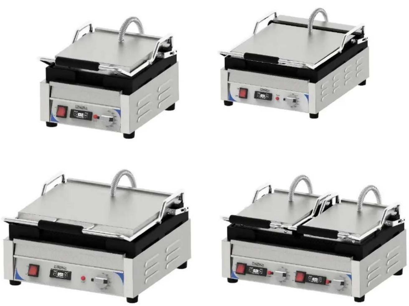 Casselin CGP2HRBLPT - GRILL PANINI PREMIUM - 1