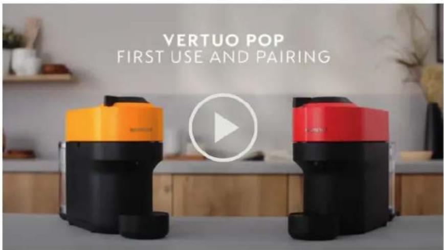 DELONGHI Nespresso Vertuo Pop - HUR MAN KOPPLAR UPP SIN VERTUO POP-MASKIN? - 1