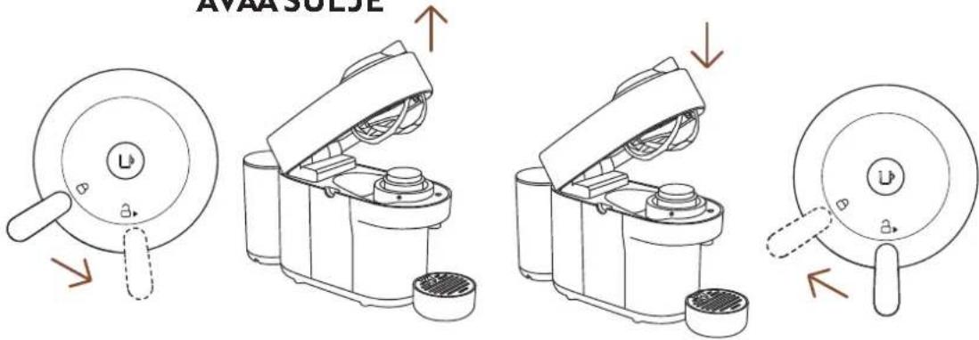 DELONGHI Nespresso Vertuo Pop - AVAA/SULJE - 1