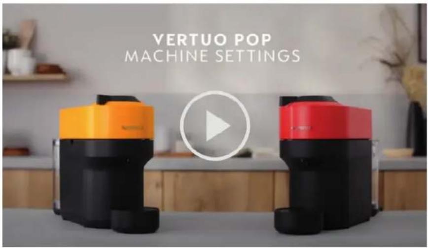 DELONGHI Nespresso Vertuo Pop - RIPRISTINARE LE IMPOSTAZIONI DI FABBRICA - 1