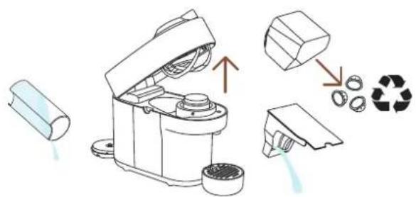 DELONGHI Nespresso Vertuo Pop - TEMİZLEME - 2
