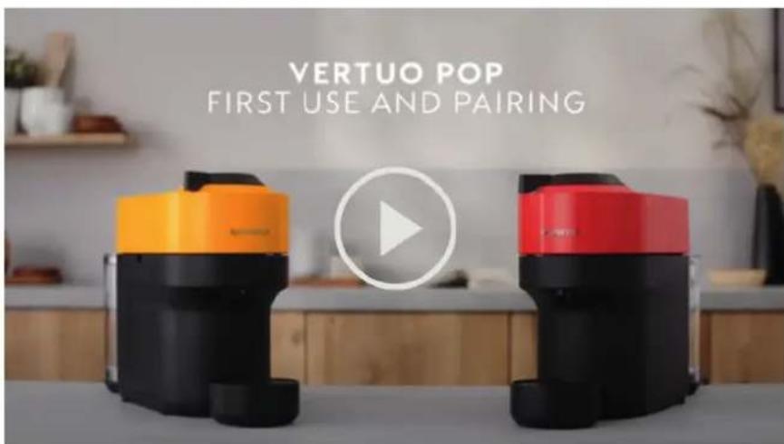 DELONGHI Nespresso Vertuo Pop - WIE SIE IHRE VERTUO POP VERBINDEN - 1