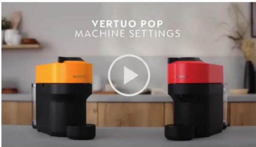 DELONGHI Nespresso Vertuo Pop - OBNOVENÍ TOVÁRNÍCH NASTAVENÍ - 1