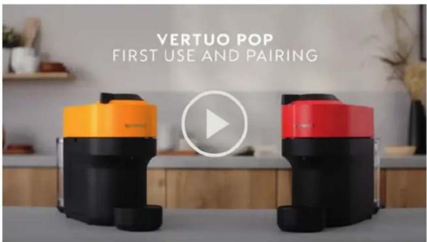 DELONGHI Nespresso Vertuo Pop - JAK PŘIPOJIT VÁŠ KÁVOVAR VERTUO POP? - 1