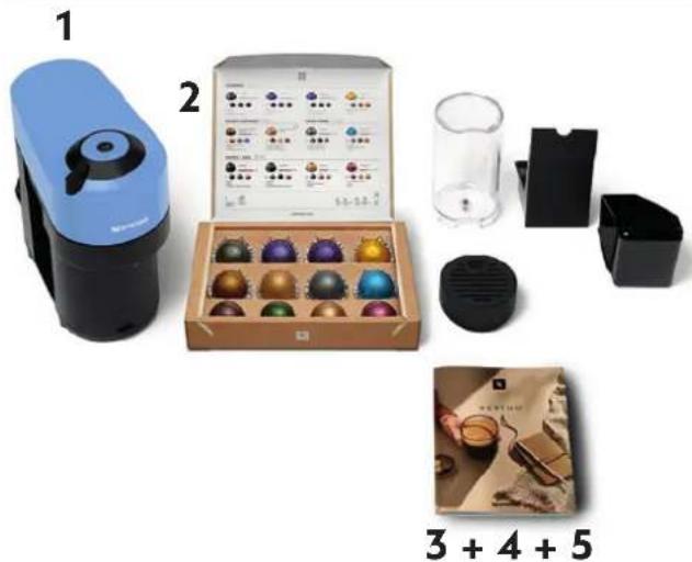 DELONGHI Nespresso Vertuo Pop - OBSAH BALENIA - 1