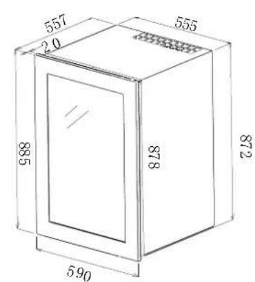 LE CHAI LBN555 - Inbouw - 2