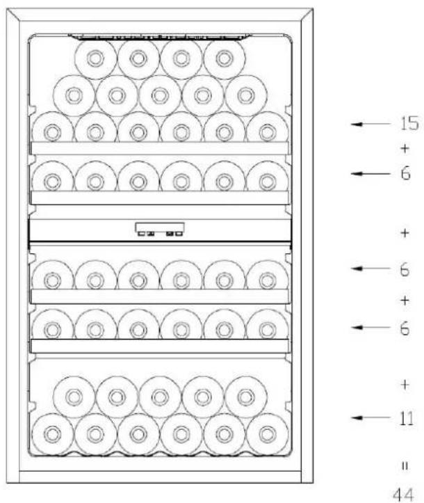 LE CHAI LBN555 - Loading for Max capacities - 2