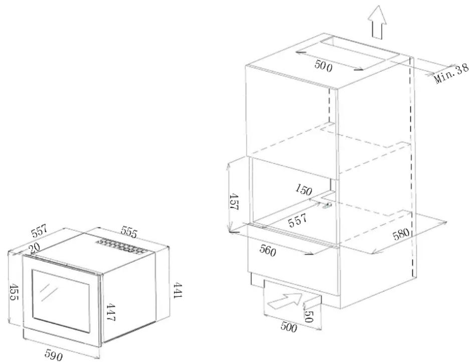 LE CHAI LBN555 - Built-in - 1