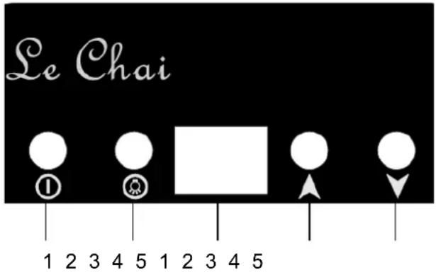 LE CHAI LM180 - Réglage de la température - 1