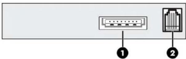 HP Hybrid II - Αναγνώριση στοιχείων πίσω πλευράς - 1