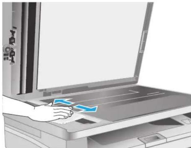 HP LaserJet M130MFP - 清除文档进纸器中的卡纸(仅限文档进纸器型号) - 3