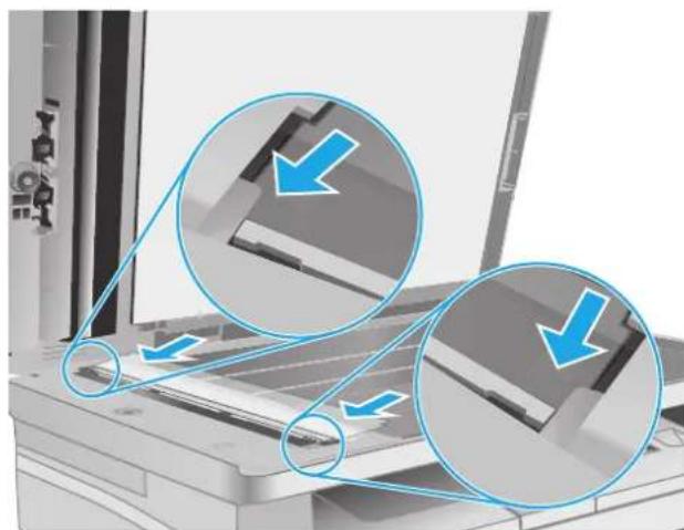 HP LaserJet M130MFP - 清洁 ADF 可更换胶片组件 - 5