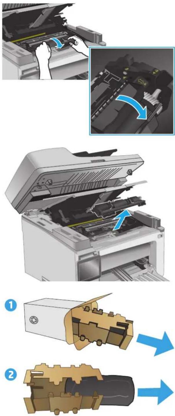 HP LaserJet M130MFP - 更换碳粉盒(M129-M132型号) - 4