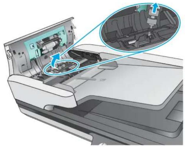 HP ScanJet Pro 4500 fn1 - Remplacez les rouleaux de séparation et le capot - 5