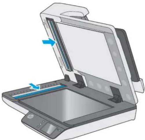 HP ScanJet Pro 4500 fn1 - Nettoyage des bandes de numérisation - 1