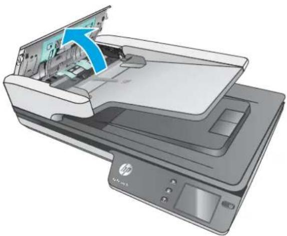 HP ScanJet Pro 4500 fn1 - Elimination d'un bourrage papier dans le bac d'alimentation automatique (BAA) - 1