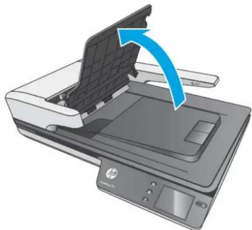 HP ScanJet Pro 4500 fn1 - Elimination d'un bourrage papier dans le bac d'alimentation automatique (BAA) - 3