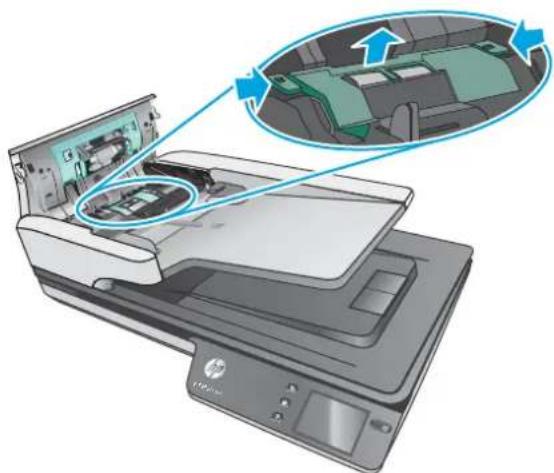 HP ScanJet Pro 4500 fn1 - Remplacez les rouleaux de séparation et le capot - 4