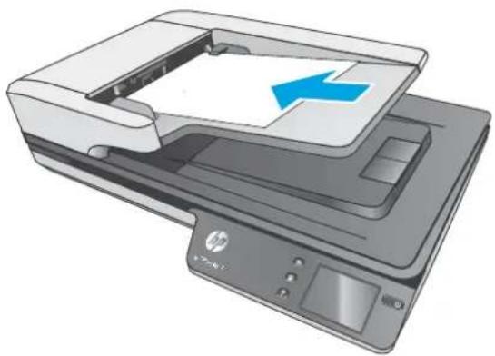 HP ScanJet Pro 4500 fn1 - Chargement de documents de même taille - 3