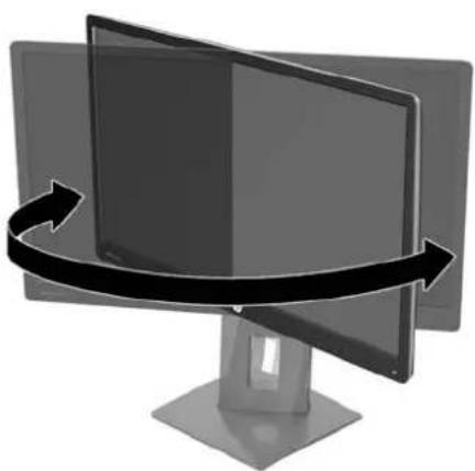 HP EliteDisplay E222 - Réglage du moniteur - 2