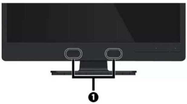 HP ProDisplay P222c - Spécifications du haut-parleur - 1