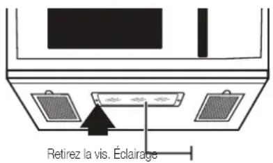 SAMSUNG ME19CB704112A - REMPLACEMENT DE L'AMPOULE DE LA SURFACE DE CUISSON/VEILLEUSE - 1