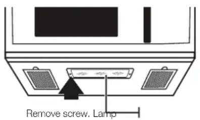 SAMSUNG ME19CB704112A - REPLACING THE COOKTOP/NIGHT LIGHT - 1