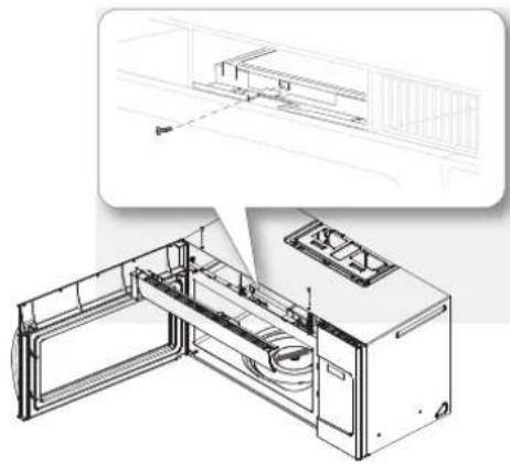 SAMSUNG ME19CB704112A - REPLACING THE OVEN LIGHT - 1