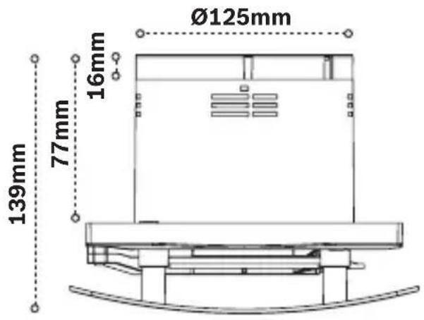 Ø125mm 16mm 77mm 139mm