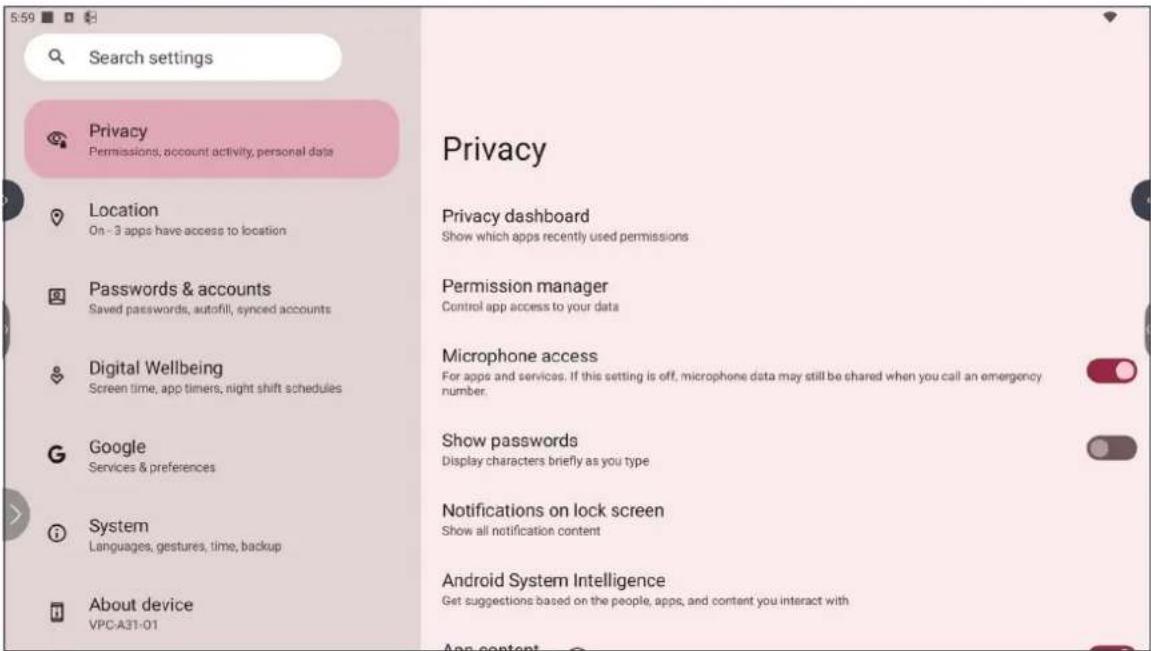 VIEWSONIC VPC-A31-O1 - Privacy (Confidentialité) - 1