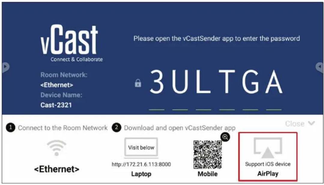 VIEWSONIC VPC-A31-O1 - Casting à partir d'appareils Apple iOS - 1