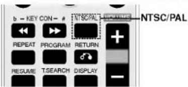 LG LM-V1060A - Sélection du système (NTSC/PAL) - 1