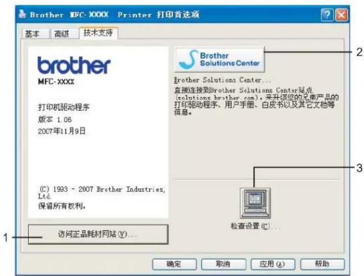 BROTHER MFC-7840N - 技术支持选项 - 1