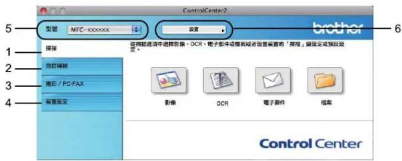 BROTHER MFC-7470D - 使用 ControlCenter2 - 1