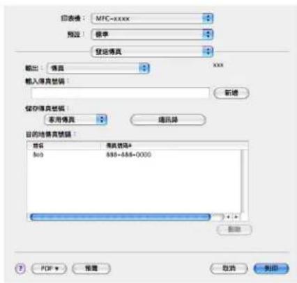 BROTHER MFC-7470D - ③輸入完傳真號碼後,點擊列印。 - 1
