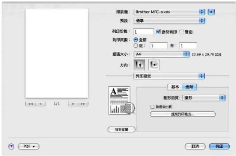 BROTHER MFC-7470D - 進階標籤 - 1