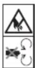 RYOBI Max Power RY36SHX40 - SYMBOLS ON THE PRODUCT - 4