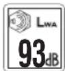 RYOBI Max Power RY36SHX40 - SYMBOLY NA PRODUKTE - 6