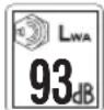 RYOBI Max Power RY36SHX40 - SYMBOLEN OP HET PRODUCT - 8
