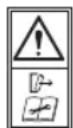 RYOBI Max Power RY36SHX40 - SYMBOLS ON THE PRODUCT - 3