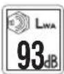 RYOBI Max Power RY36SHX40 - SZIMBÓLUMOK A TERMÉKEN - 8