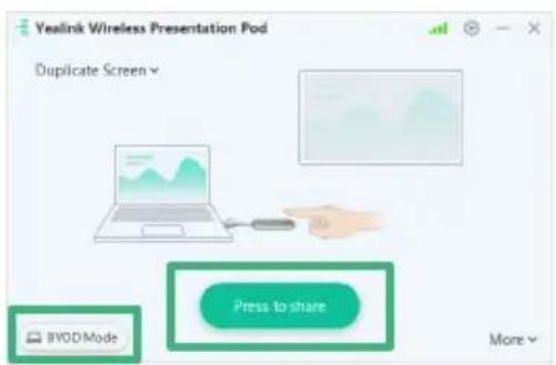 Yealink MeetingBar A10 - Modo de dispositivo inalámbrico-USB - 2