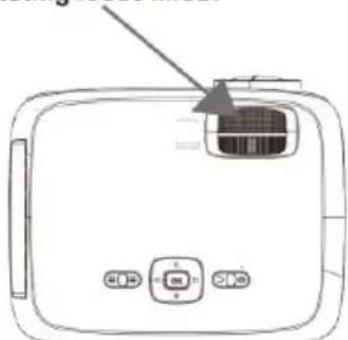 LENCO LPJ-900WH - Adjust The Focus And Keystone - 1