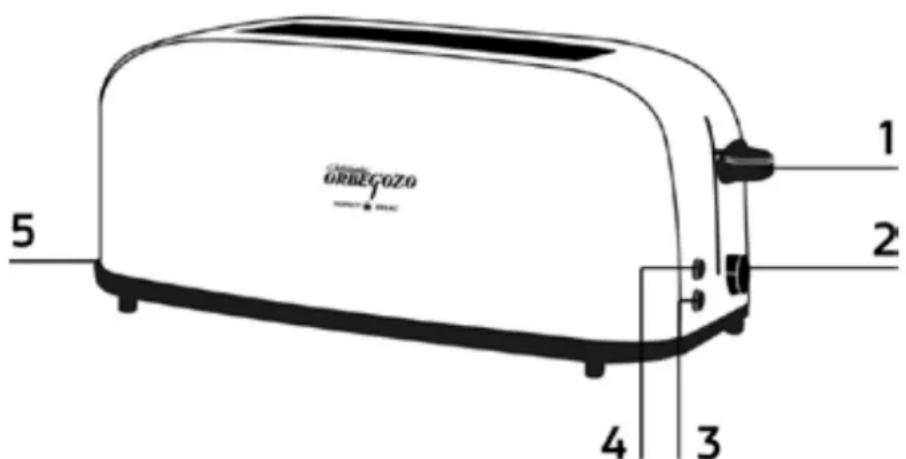 Orbegozo TOV 6200 - MANUSEAMENTO - 1