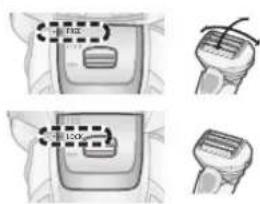 PANASONIC ES-LV69 - LOCK - 1