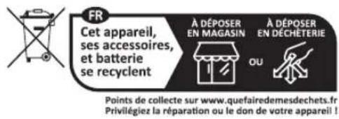 PANASONIC ES-LV69 - Retirez la batterie rechargeable intégrée avant demettre le rasoir au rebut. - 2