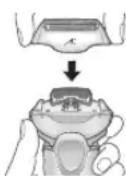 PANASONIC ES-LV69 - Sostituzione delle lame interne - 1