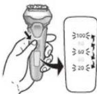 PANASONIC ES-LV69 - Pulizia con acqua - 2