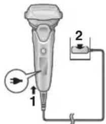 PANASONIC ES-LV69 - Ladda rakapparaten - 1